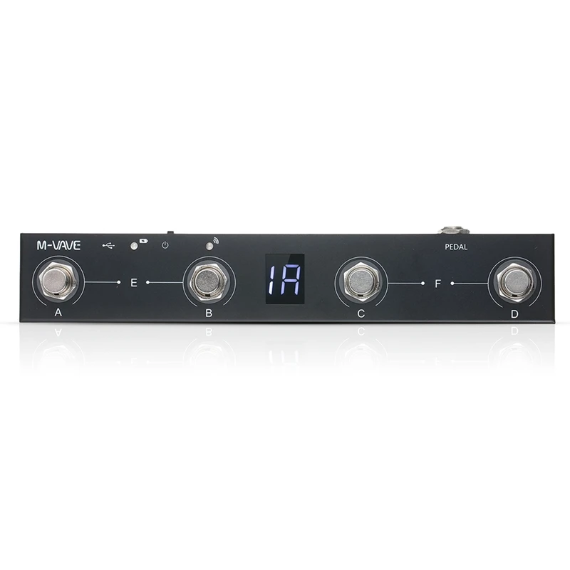 M-VAVE Chocolate BT Wireless MIDI Controller Rechargeable 4 Buttons Portable MIDI Foot Controller Pedal APP Control
M-VAVE Chocolate BT Wireless MIDI Controller Rechargeable 4 Buttons Portable MIDI Foot Controller Pedal APP Control