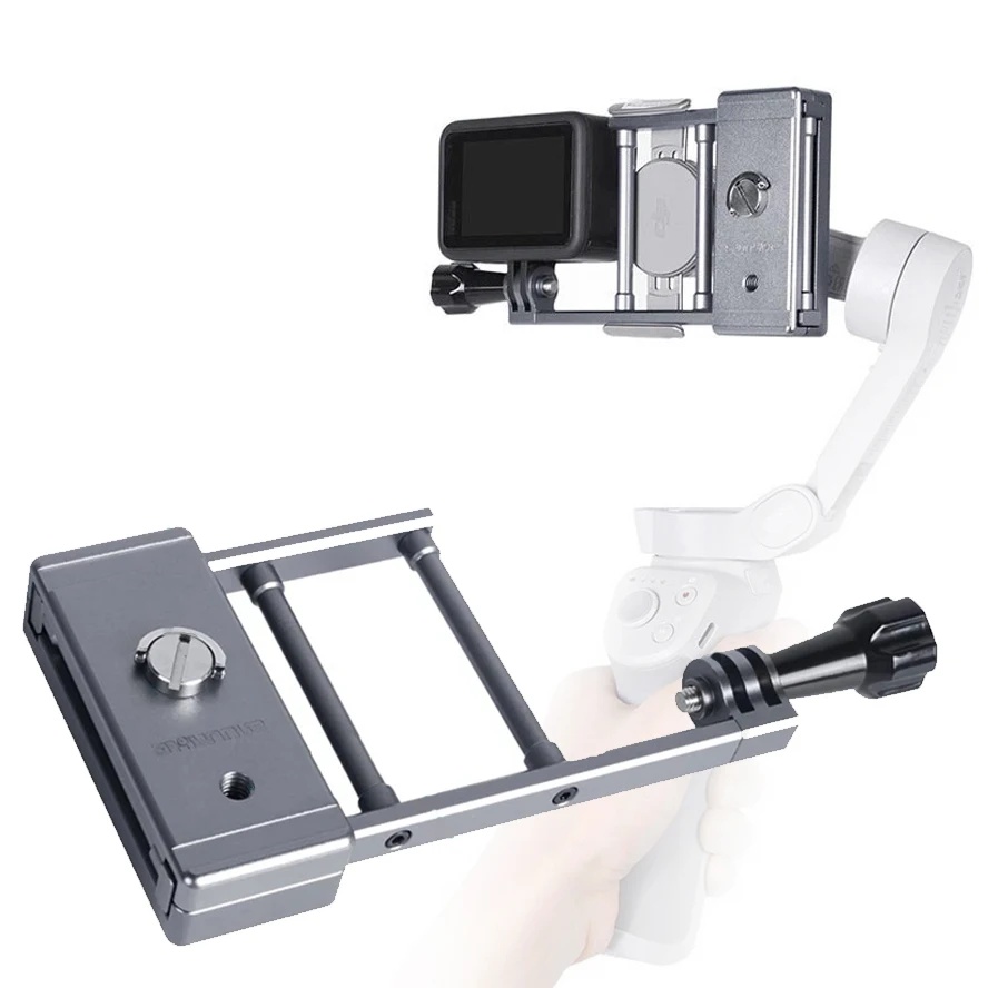 Osmo Mobile 6 5 Mount Plate Adapter Handheld Gimbal Stabilizer For Gopro 11 10 9 8 DJI OM 4 SE Action 3 Camera Insta360 Flow
Osmo Mobile 6 5 Mount Plate Adapter Handheld Gimbal Stabilizer For Gopro 11 10 9 8 DJI OM 4 SE Action 3 Camera Insta360 Flow