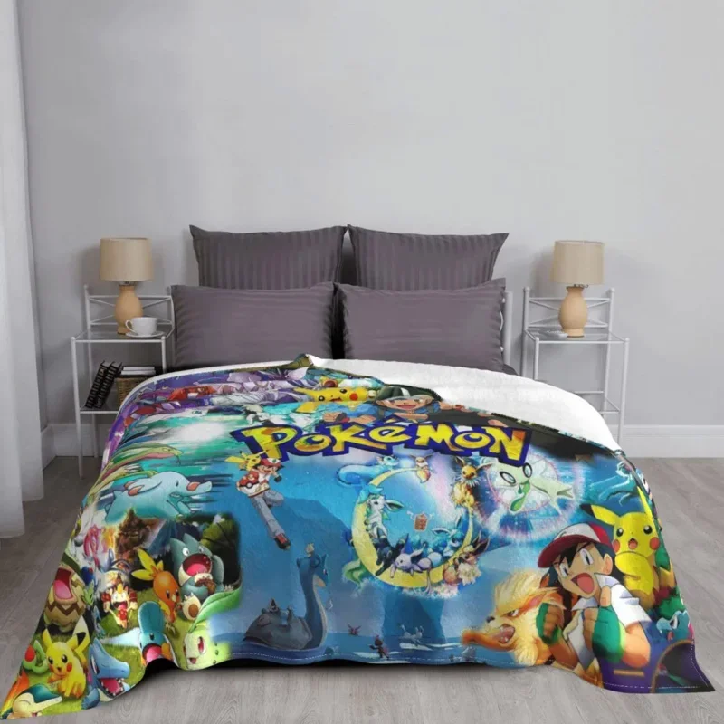 Cute Cartoon Bokemon Fleece Autumn/Winter Anime Plaid Multi-Function Lightweight Throw Blanket For Bed Car Quilt
Cute Cartoon Bokemon Fleece Autumn/Winter Anime Plaid Multi-Function Lightweight Throw Blanket For Bed Car Quilt