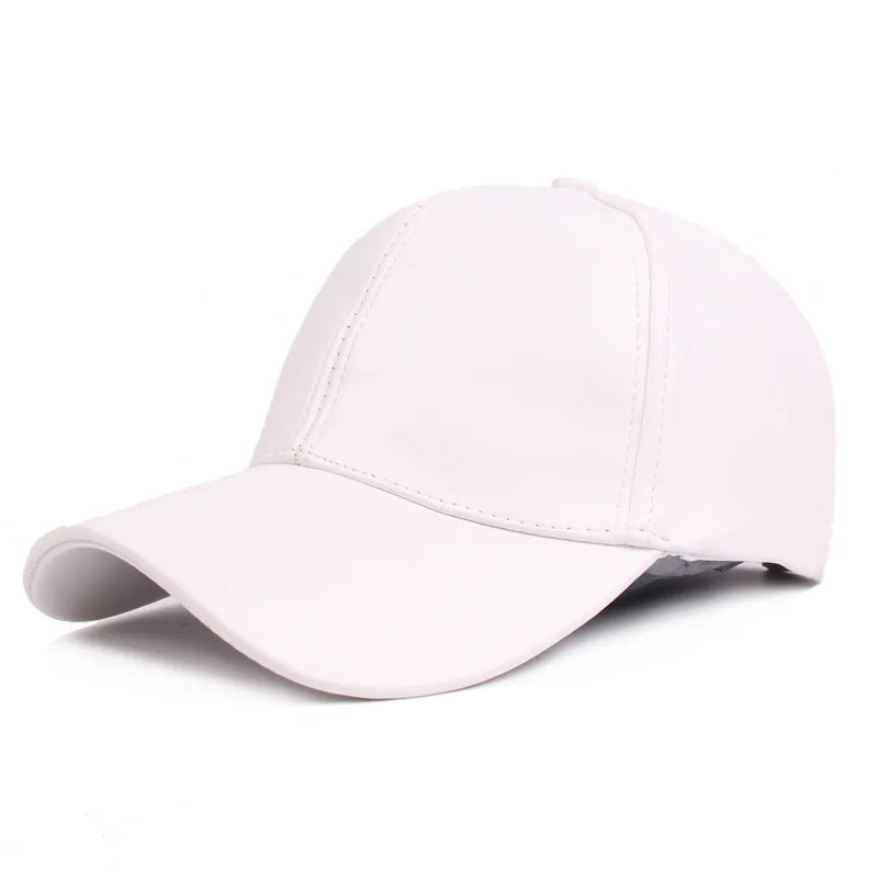 Women Men Hat PU Leather Baseball Cap Visor Light Board Solid Men Hip Hop Cap Outdoor Sun Hat Adjustable Unisex Sports Caps
Women Men Hat PU Leather Baseball Cap Visor Light Board Solid Men Hip Hop Cap Outdoor Sun Hat Adjustable Unisex Sports Caps