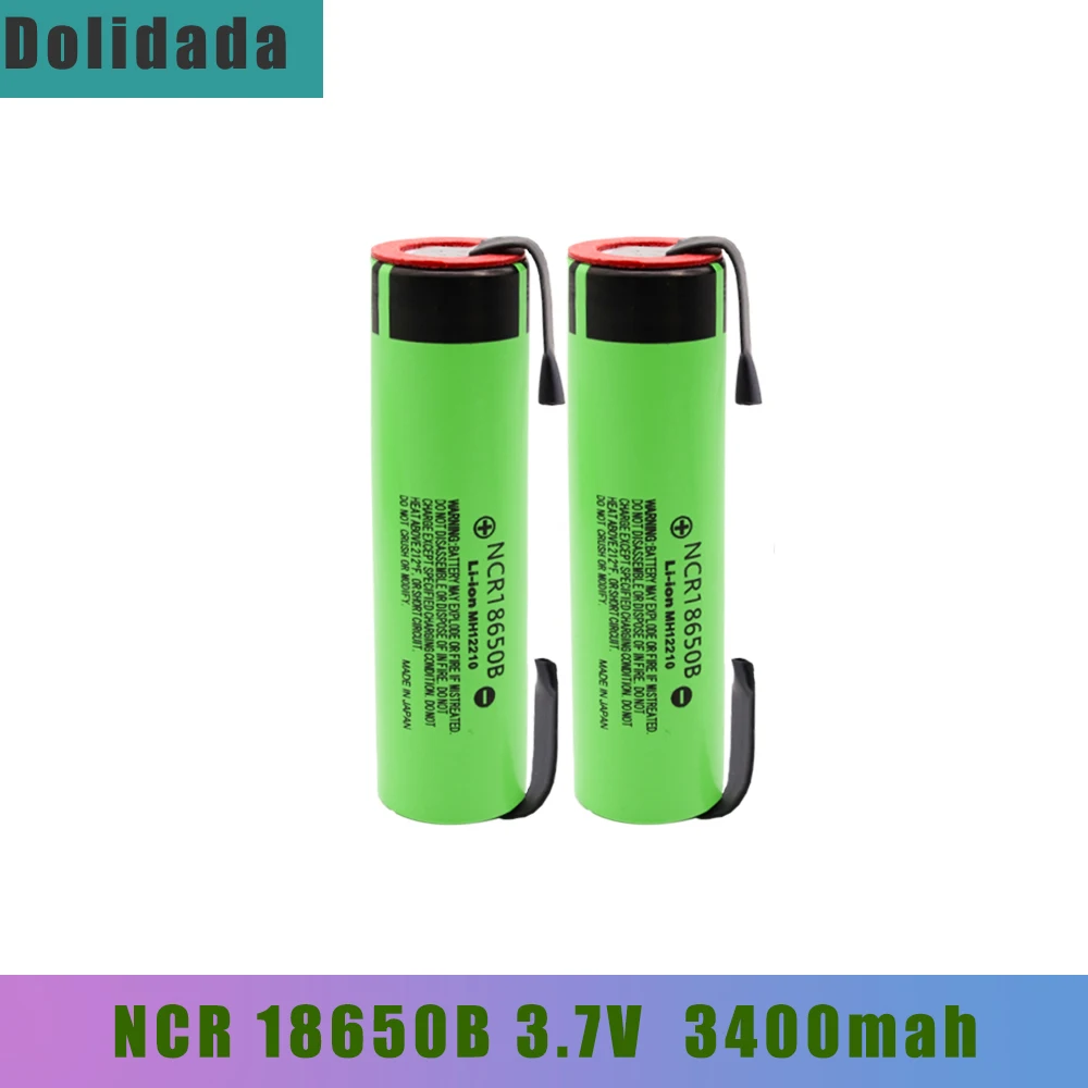 2022 3.7V Original 18650 New Battery NCR18650B 3400mah Lithium Charging Welding Nickel Solar Flash Lights Cigaretes Battery
2022 3.7V Original 18650 New Battery NCR18650B 3400mah Lithium Charging Welding Nickel Solar Flash Lights Cigaretes Battery