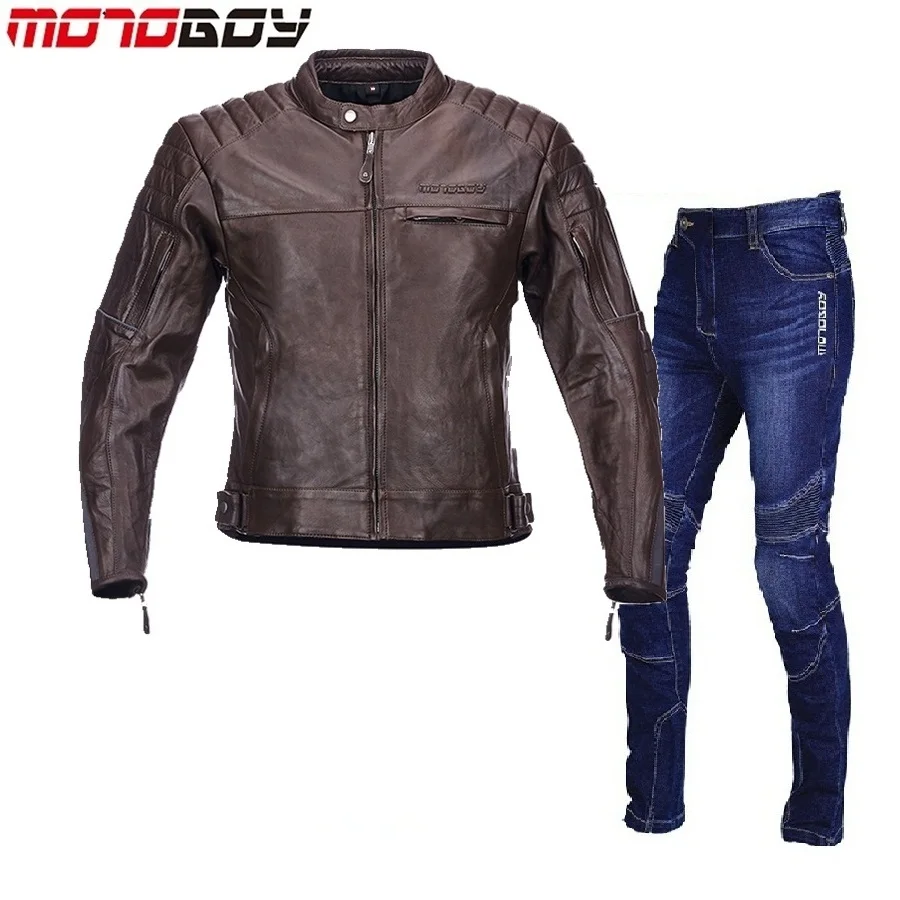 Free shipping 1set Mens Motocross Off-road Windproof Keep Warm Leather Jacket Genuine Soft Cowhide Leather Motorcycle Jacket
Free shipping 1set Mens Motocross Off-road Windproof Keep Warm Leather Jacket Genuine Soft Cowhide Leather Motorcycle Jacket