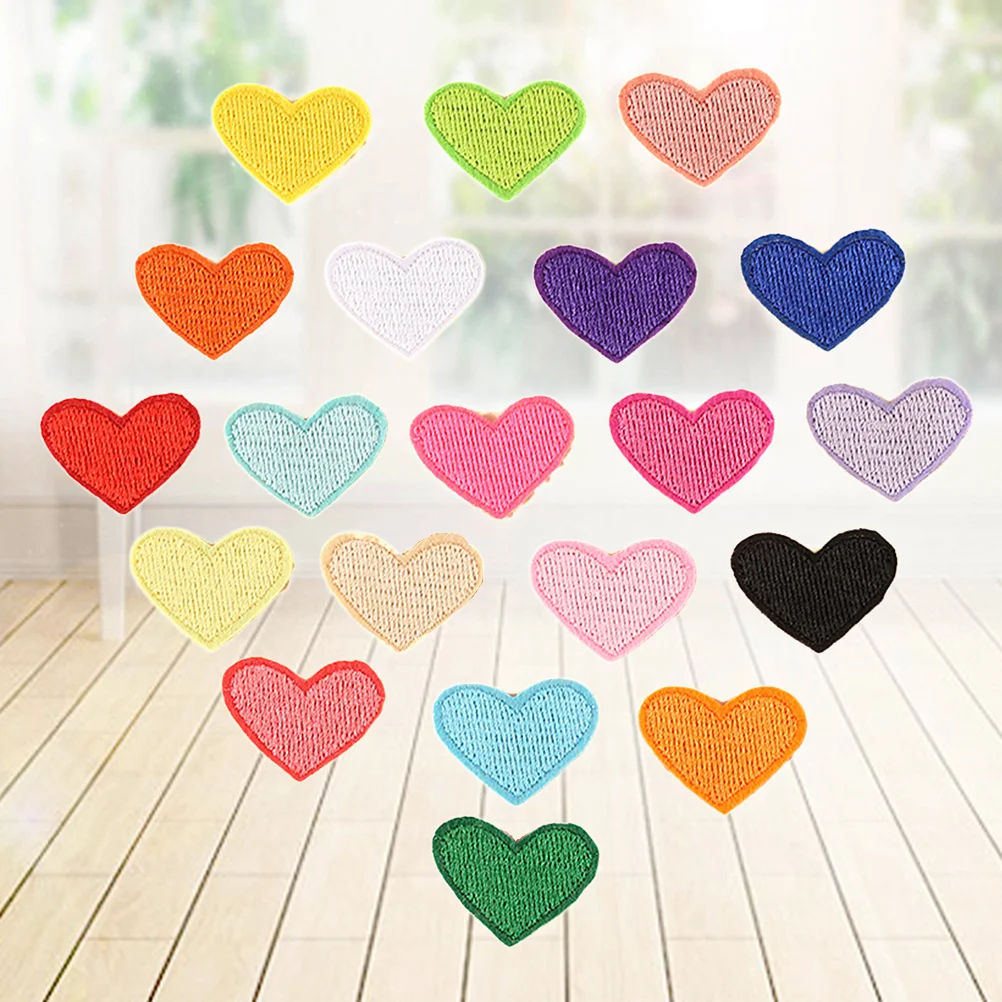 Heart Patch Clothes Iron Embroideredsewing Diyapplique Love Colored Embroidery Shaped Decorative Multicolor Stickers Appliques
Heart Patch Clothes Iron Embroideredsewing Diyapplique Love Colored Embroidery Shaped Decorative Multicolor Stickers Appliques