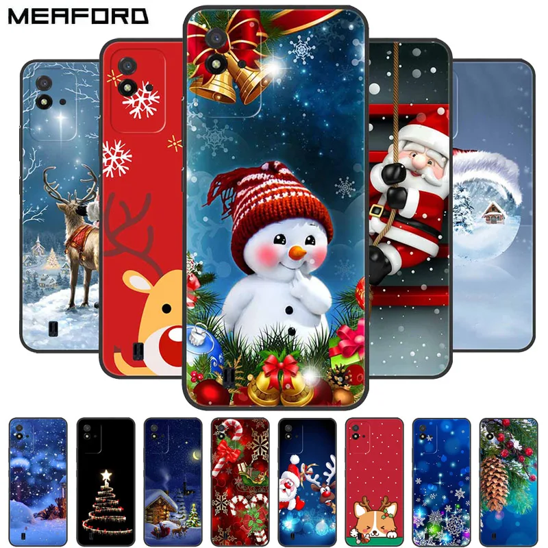 Christmas Cartoon Case For Realme Narzo 50i Prime Case Silicone Soft TPU Cover for Realme Narzo 50A 50i Prime 50 5G Case Coque
Christmas Cartoon Case For Realme Narzo 50i Prime Case Silicone Soft TPU Cover for Realme Narzo 50A 50i Prime 50 5G Case Coque