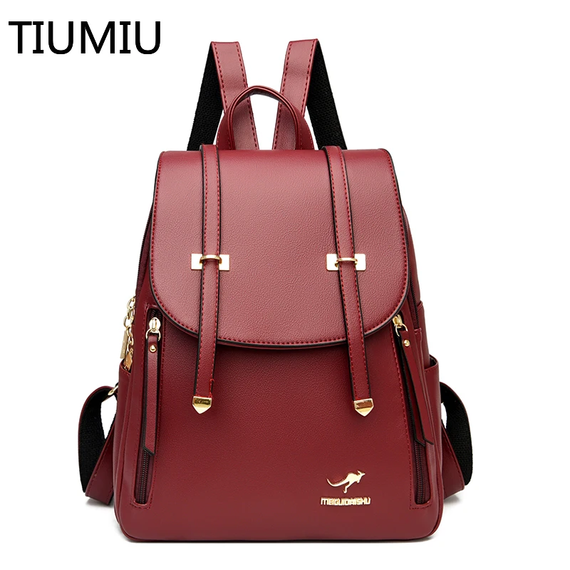 2023 New Women Backpack High Quality Leather Backpack Large Capacity School Bags for Girls School Backpack Shoulder Bags Mochila
2023 New Women Backpack High Quality Leather Backpack Large Capacity School Bags for Girls School Backpack Shoulder Bags Mochila