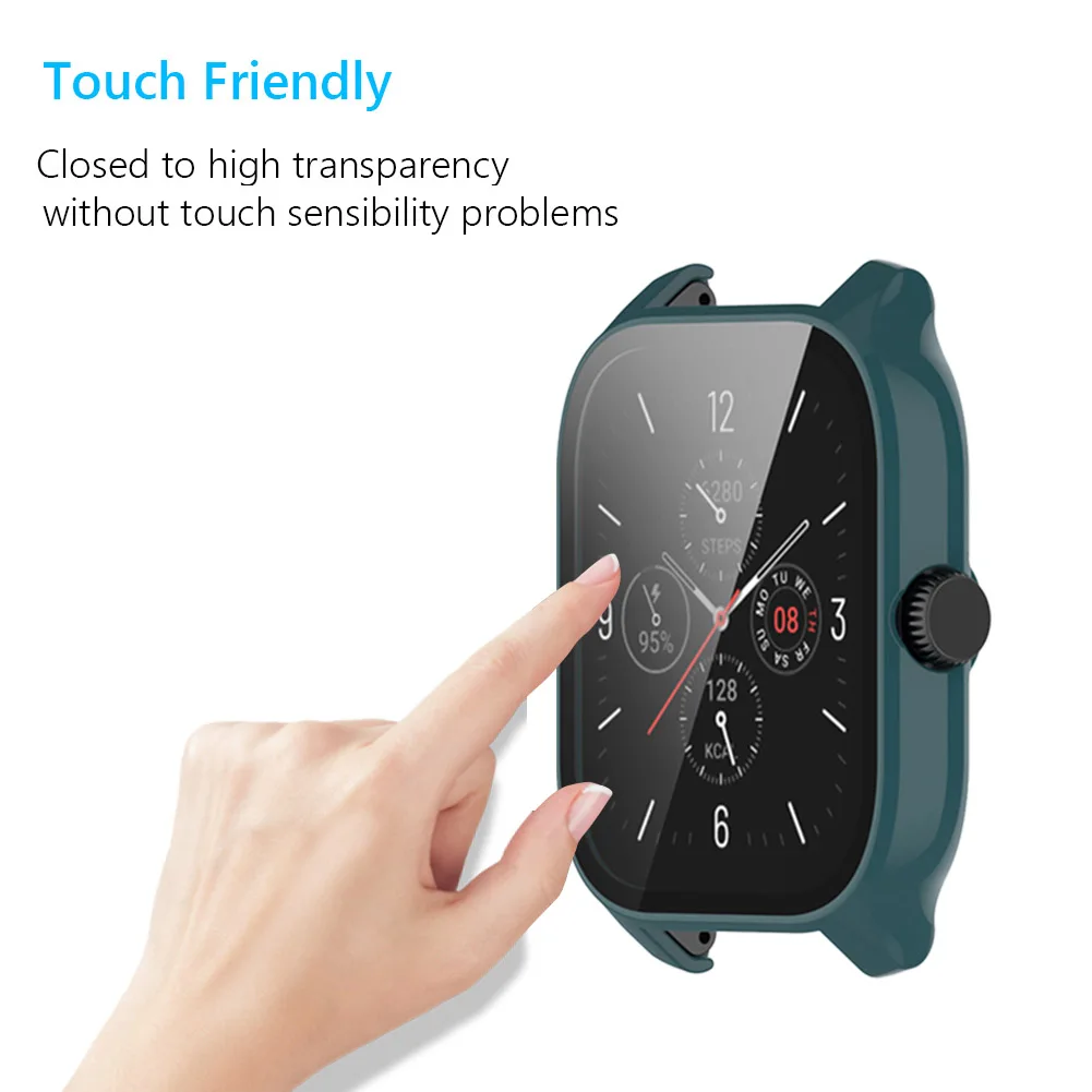 Защитная крышка для экрана, полное покрытие, бампер для умных часов, эргономичный пыленепроницаемый бампер для Huami Amazfit GTS4
Защитная крышка для экрана, полное покрытие, бампер для умных часов, эргономичный пыленепроницаемый бампер для Huami Amazfit GTS4