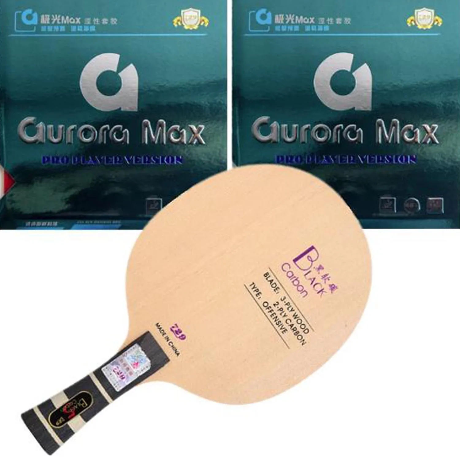 Friendship 729 Black soft Carbon with Aurora MAX Table Tennis Blade With rubbers quality finished racket
Friendship 729 Black soft Carbon with Aurora MAX Table Tennis Blade With rubbers quality finished racket