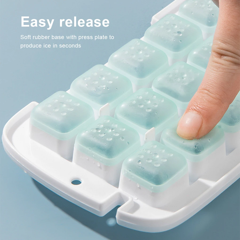 Ice Cube Maker with Storage Box 2-In-1 Cool Cubic Container Press Making Mould Bar Accessories Home Refrigerator Tools
Ice Cube Maker with Storage Box 2-In-1 Cool Cubic Container Press Making Mould Bar Accessories Home Refrigerator Tools