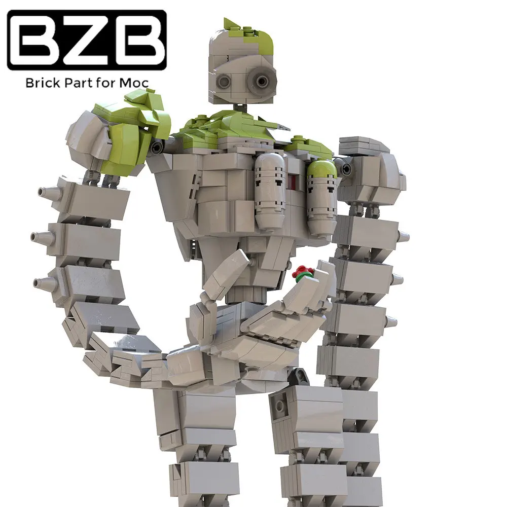 BZB MOC Laputan Robot Castle in the sky Building Block Kit Character Soldier Brickheadz Brick Model DIY Kids Toys Birthday Gifts
BZB MOC Laputan Robot Castle in the sky Building Block Kit Character Soldier Brickheadz Brick Model DIY Kids Toys Birthday Gifts