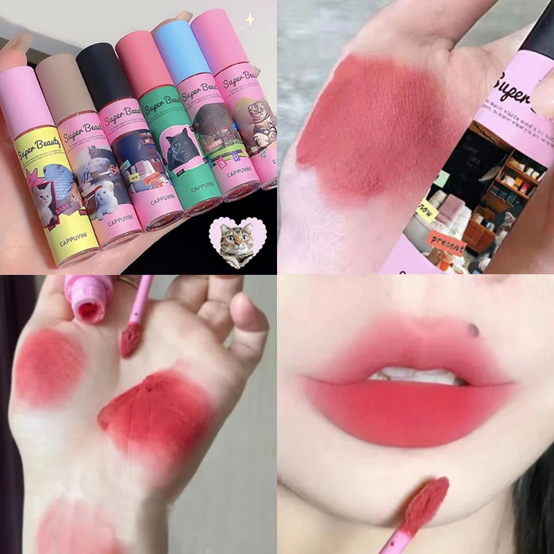 Strawberry Red Lipstick Lip Mud Nude Red Moisturizing Waterproof Long Lasting Lip Glaze Matte Lip Gloss Korean Makeup Cosmetics
Strawberry Red Lipstick Lip Mud Nude Red Moisturizing Waterproof Long Lasting Lip Glaze Matte Lip Gloss Korean Makeup Cosmetics