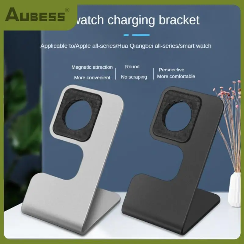 Stable Charger Station For Apple Watch Black Charger Stand Mount For Apple Watch Non-slip Watch Charging Bracket Aluminum Alloy
Stable Charger Station For Apple Watch Black Charger Stand Mount For Apple Watch Non-slip Watch Charging Bracket Aluminum Alloy