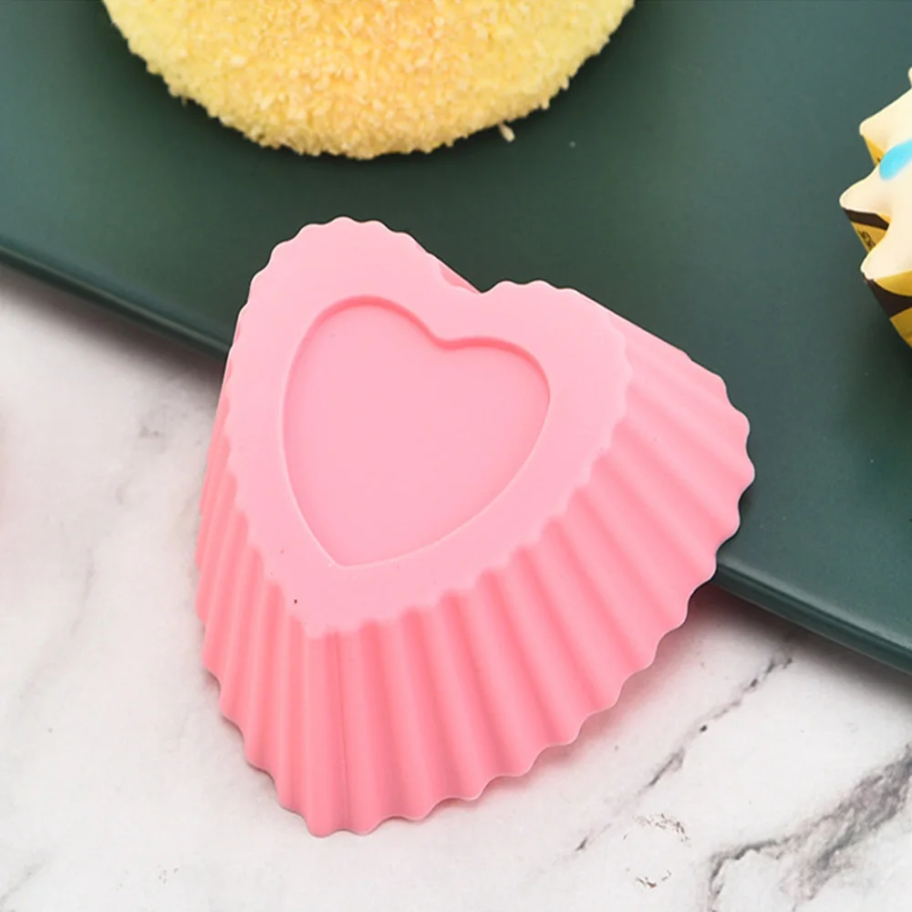 Silicone Cake Mold Egg Tart Cake Biscuit Marphin Cup Baking Tool Heart-shaped Pudding Bowl Cake Cup
Silicone Cake Mold Egg Tart Cake Biscuit Marphin Cup Baking Tool Heart-shaped Pudding Bowl Cake Cup