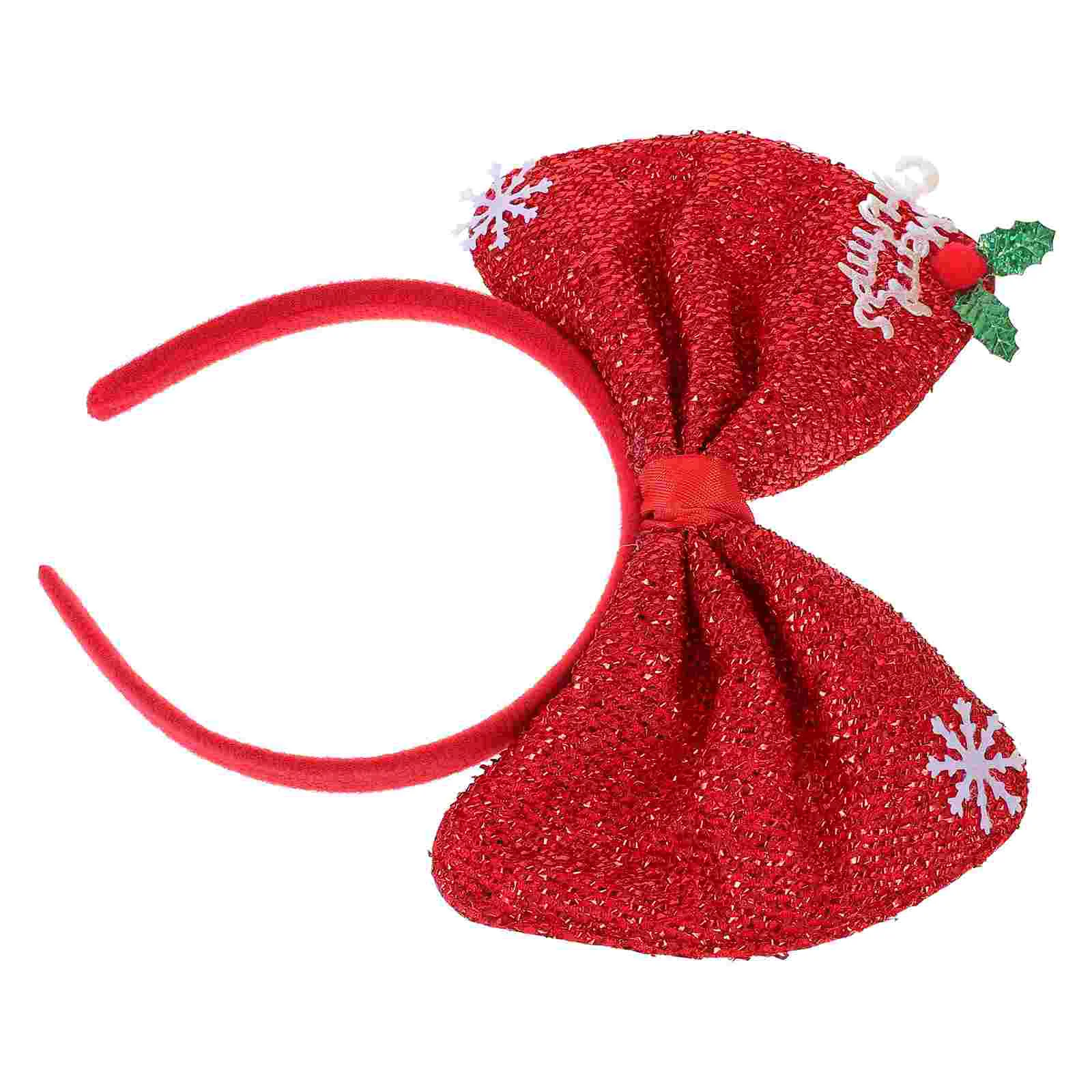 The Gift Bow Headband Christmas Headwear Girl Holiday Headbands Women Headpiece Adult Miss
The Gift Bow Headband Christmas Headwear Girl Holiday Headbands Women Headpiece Adult Miss