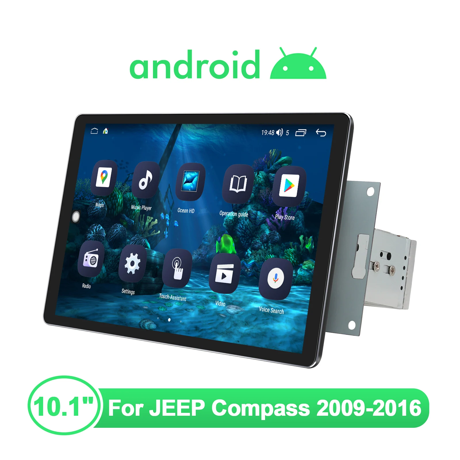 10.1"Car Radio Stereo After-Market Car System Head Unit For Jeep Compass 2009-2016 Multimedia Wireless Carplay Plug and Play
10.1"Car Radio Stereo After-Market Car System Head Unit For Jeep Compass 2009-2016 Multimedia Wireless Carplay Plug and Play