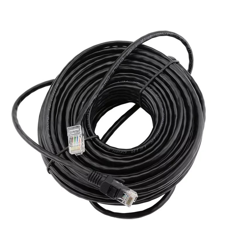 10M 20M 30M 50M Cat5 Ethernet Network Cable RJ45 Patch Outdoor Waterproof LAN Cable Wires For Security CCTV POE IP Camera System
10M 20M 30M 50M Cat5 Ethernet Network Cable RJ45 Patch Outdoor Waterproof LAN Cable Wires For Security CCTV POE IP Camera System