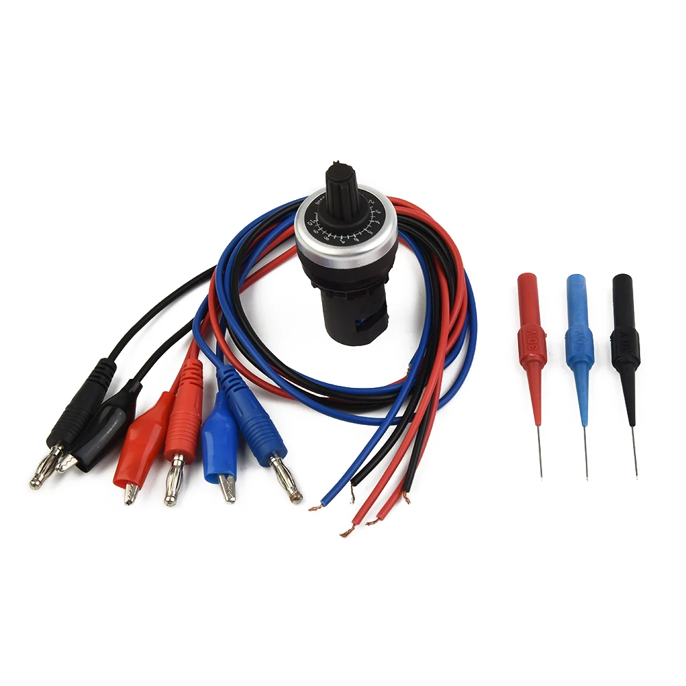 Sensor Signal Circuit Tester Fuel Diagnostic Tool Resistance Simulator -40-60 °C Circuit System For Vehicle Accessories
Sensor Signal Circuit Tester Fuel Diagnostic Tool Resistance Simulator -40-60 °C Circuit System For Vehicle Accessories