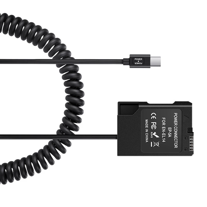 Адаптер питания постоянного тока для камеры Nikon D3100 D3200 D3300 D3400 D3500 D5100 DF
Адаптер питания постоянного тока для камеры Nikon D3100 D3200 D3300 D3400 D3500 D5100 DF