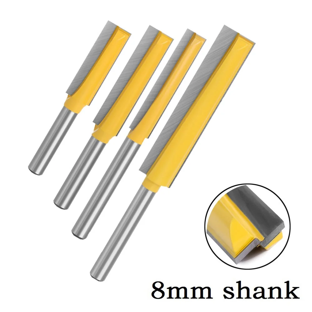 8mm Shank Flush Trim Router Bit Blade Template Pattern Bit Bearing YG6X Straight End Mill For Woodworking Straight Router Bit
8mm Shank Flush Trim Router Bit Blade Template Pattern Bit Bearing YG6X Straight End Mill For Woodworking Straight Router Bit