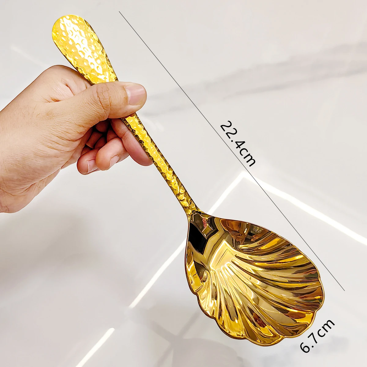 Ложка-ракушка из нержавеющей стали
Ложка-ракушка из нержавеющей стали