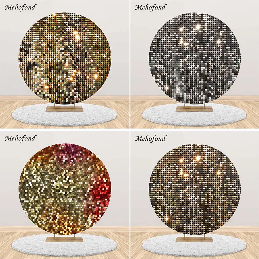 Mehofond Photography Background Gold Shimmer Sequin Wedding Birthday Party Elastic Cover Round Decoration Photo Backdrop Studio
Mehofond Photography Background Gold Shimmer Sequin Wedding Birthday Party Elastic Cover Round Decoration Photo Backdrop Studio