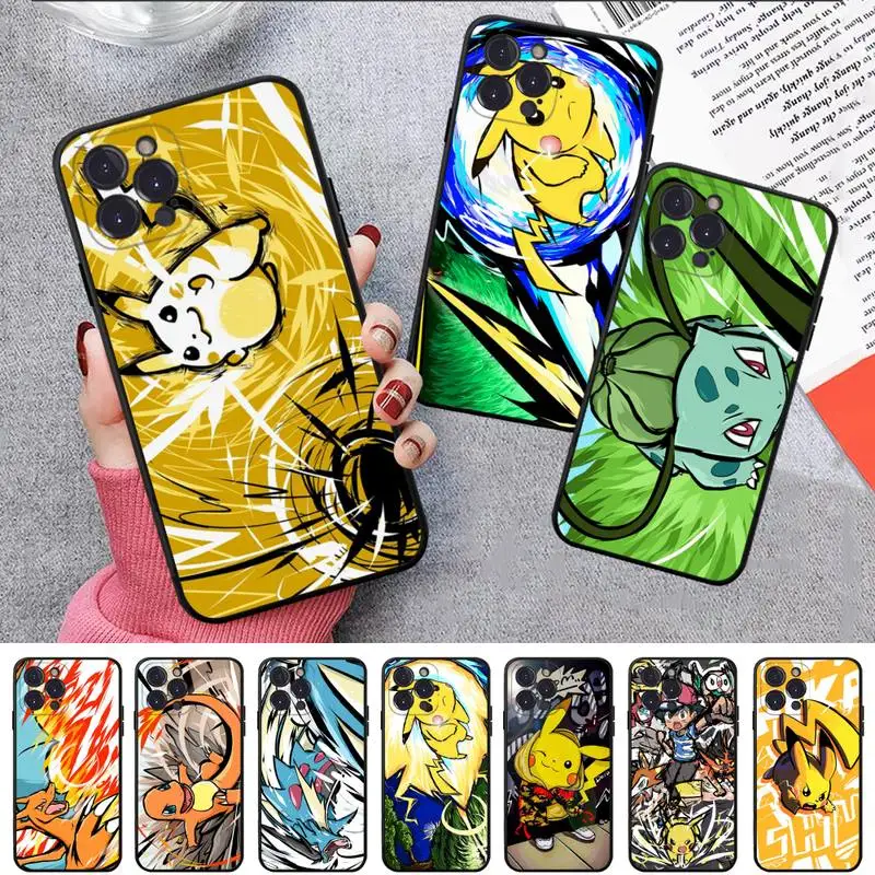 Bandai Pikachu Pokemon Art Phone Case For iPhone 14 11 12 13 Mini Pro XS Max Cover 6 7 8 Plus X XR SE 2020 Funda Shell
Bandai Pikachu Pokemon Art Phone Case For iPhone 14 11 12 13 Mini Pro XS Max Cover 6 7 8 Plus X XR SE 2020 Funda Shell
