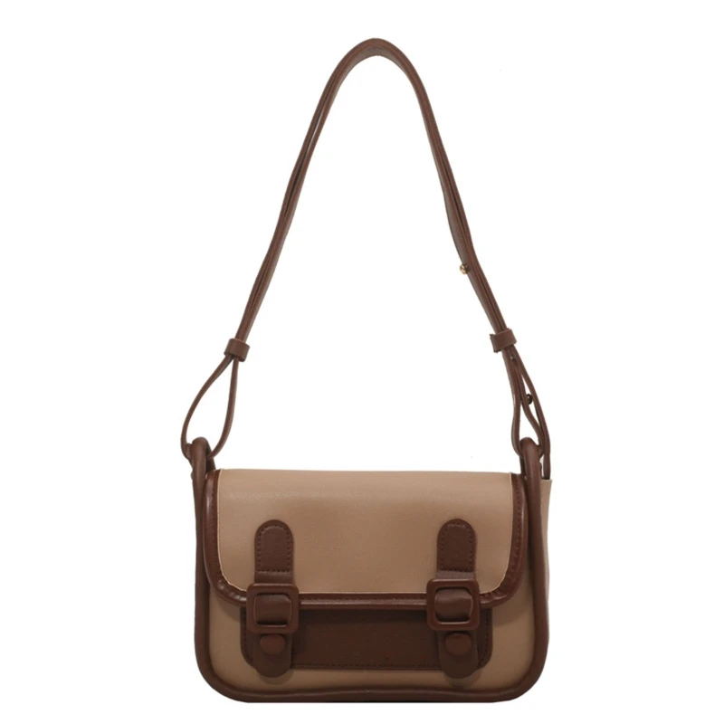 Vintage Handbags for Women Contrast Color Pu Leather Messenger Bag Preppy Style Lady Shoulder Bags
Vintage Handbags for Women Contrast Color Pu Leather Messenger Bag Preppy Style Lady Shoulder Bags