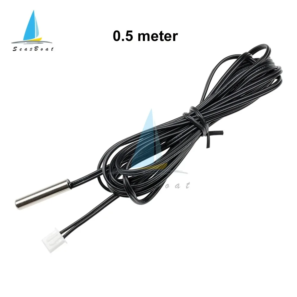 50 см 200 см 300 см NTC термистор датчик температуры водонепроницаемый провод зонда 10K 1% 3950 W1209 W1401 кабель
50 см 200 см 300 см NTC термистор датчик температуры водонепроницаемый провод зонда 10K 1% 3950 W1209 W1401 кабель
