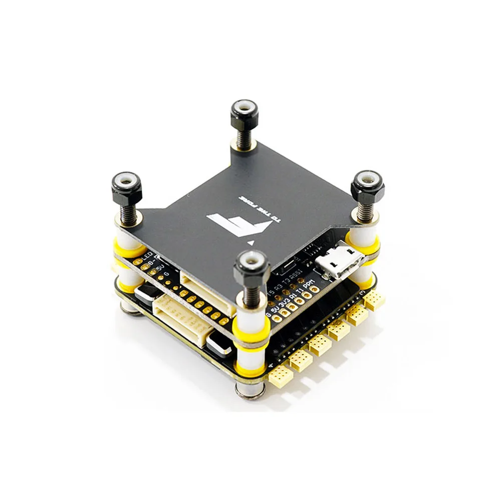 New T-motor F7 HD Flight Controller & F55A PRO II Blheli_32 Brushless ESC Stack for HD FPV Racing Drone
New T-motor F7 HD Flight Controller & F55A PRO II Blheli_32 Brushless ESC Stack for HD FPV Racing Drone