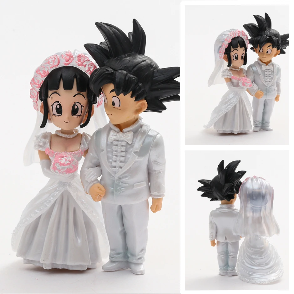 Dragon Ball Z Son Goku & Chichi Свадебный Ver. 9 см аниме Коллекционная Фигурка Милая модель кукла подарок
Dragon Ball Z Son Goku & Chichi Свадебный Ver. 9 см аниме Коллекционная Фигурка Милая модель кукла подарок