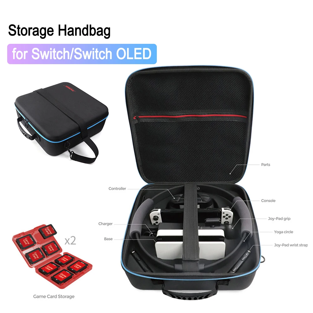 Storage Handbag for Switch OLED Portable Game Console Storage Bag Hard Protective Case Protective Shell Shockproof Carrying Case
Storage Handbag for Switch OLED Portable Game Console Storage Bag Hard Protective Case Protective Shell Shockproof Carrying Case