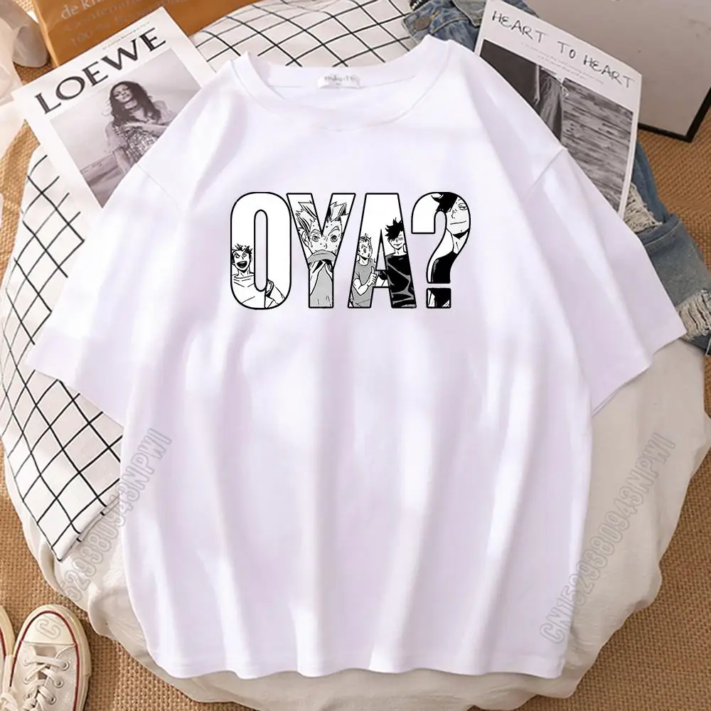 Haikyuu Oya Funny Cotton Men T-Shirt Creativity Fit Tshirt High Quality T-Shirts Street Breathable Mens Short Sleeve
Haikyuu Oya Funny Cotton Men T-Shirt Creativity Fit Tshirt High Quality T-Shirts Street Breathable Mens Short Sleeve
