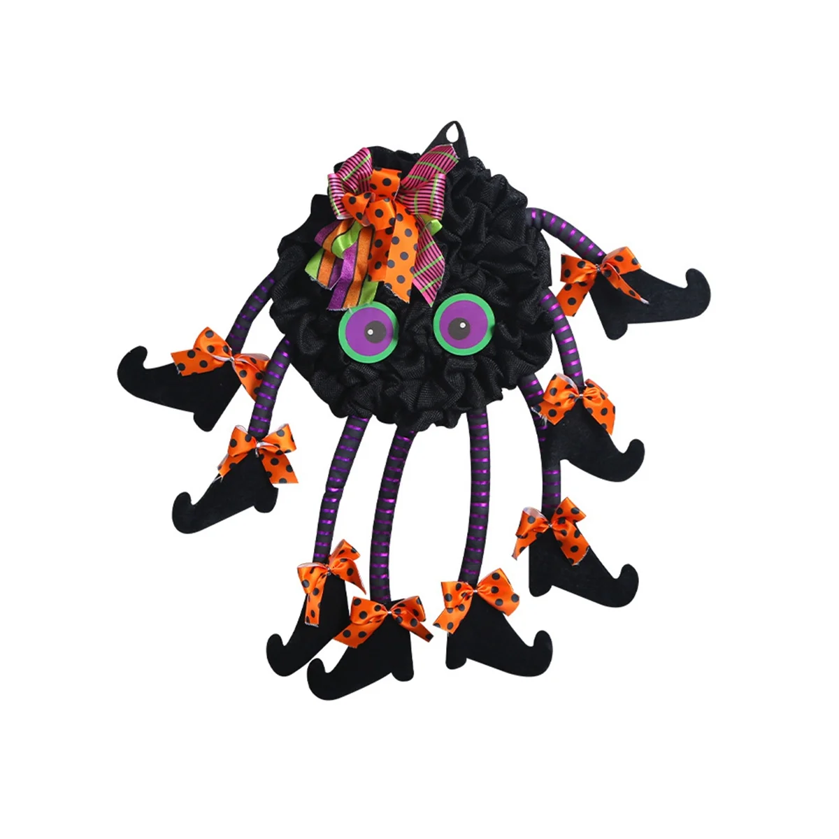 Хэллоуин многоногая ведьма паук фиолетовые фотообои праздничное украшение передняя дверь Декор реквизит 
Хэллоуин многоногая ведьма паук фиолетовые фотообои праздничное украшение передняя дверь Декор реквизит