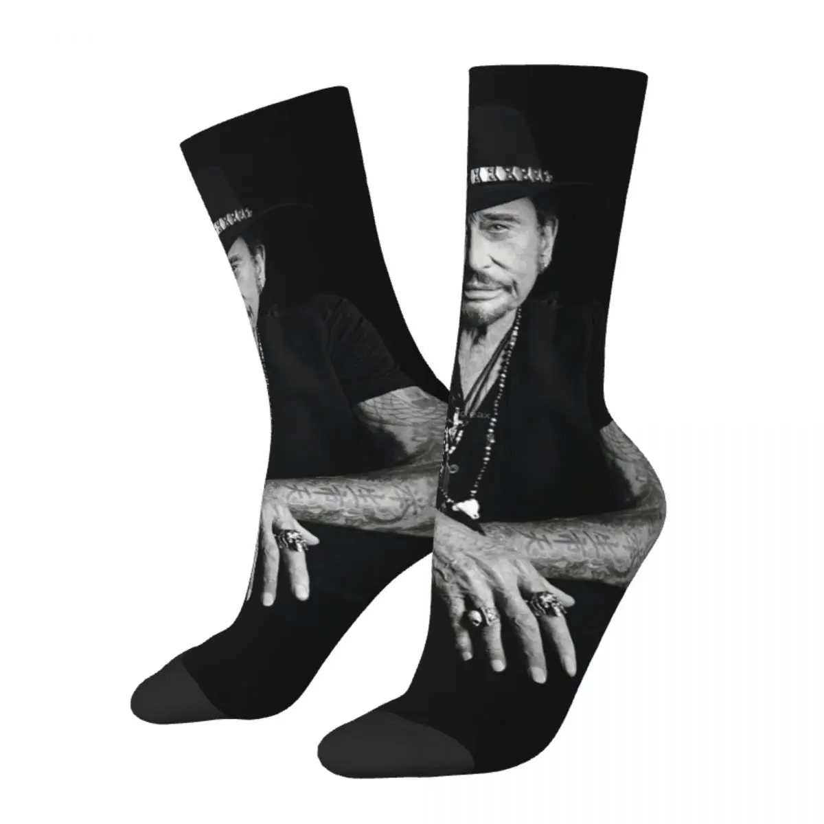 New Men's Socks Casual Johnny Hallyday French Singer Sock Music Legend Sport Women Socks Spring Summer Autumn Winter
New Men's Socks Casual Johnny Hallyday French Singer Sock Music Legend Sport Women Socks Spring Summer Autumn Winter