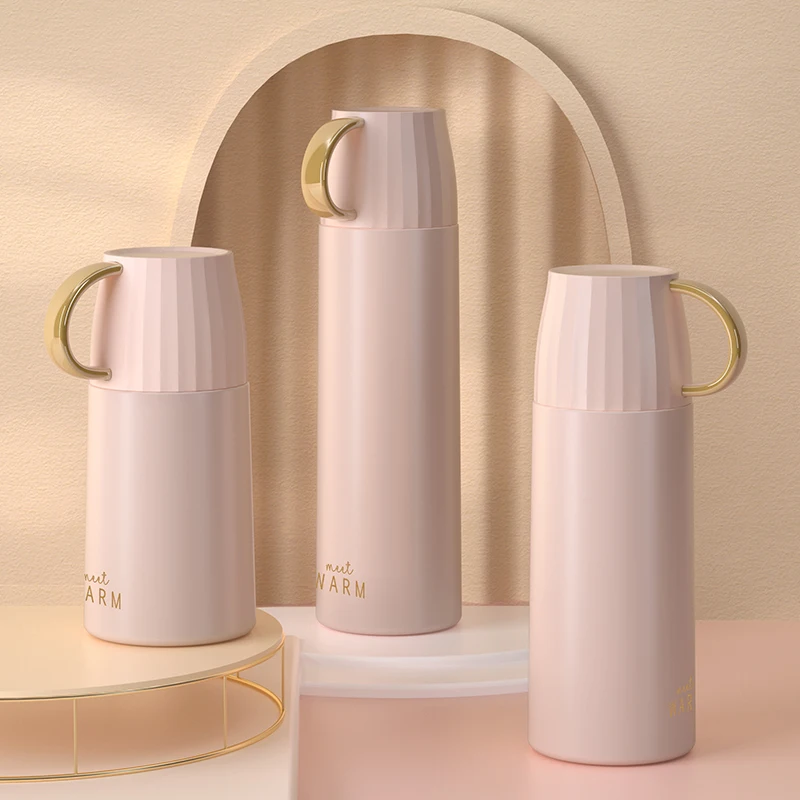 Small Fresh 304 Stainless Steel Heat Preservation Cup High Color Value Drinking Cup With Cup Cover Large Capacity For Students
Small Fresh 304 Stainless Steel Heat Preservation Cup High Color Value Drinking Cup With Cup Cover Large Capacity For Students