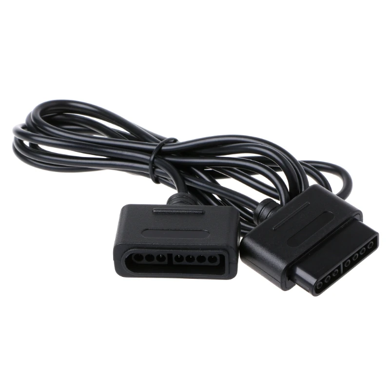Black 1.8m Gamepad Extension Cable Cord Comaptible with SNES Mini Classic Controller Console Gaming Extension Wire
Black 1.8m Gamepad Extension Cable Cord Comaptible with SNES Mini Classic Controller Console Gaming Extension Wire