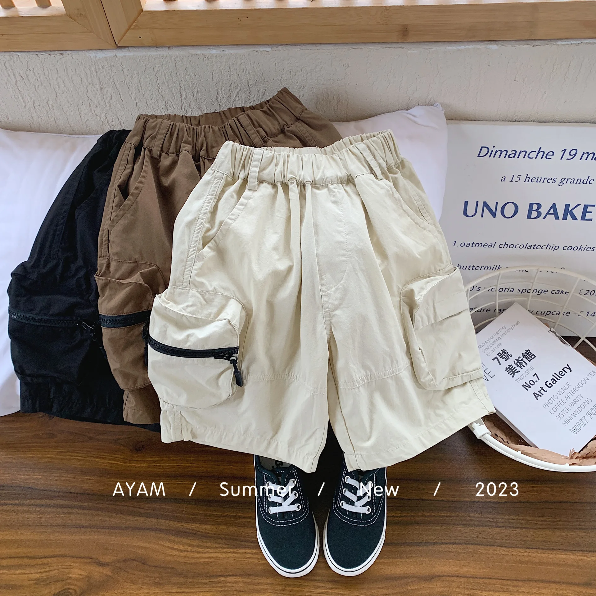 Toddler Boys Overalls Shorts Summer Street Fashion Large Pocket Zipper Handsome Five Pants Korean 1-8Y Kids Clothes Cargo Pants
Toddler Boys Overalls Shorts Summer Street Fashion Large Pocket Zipper Handsome Five Pants Korean 1-8Y Kids Clothes Cargo Pants