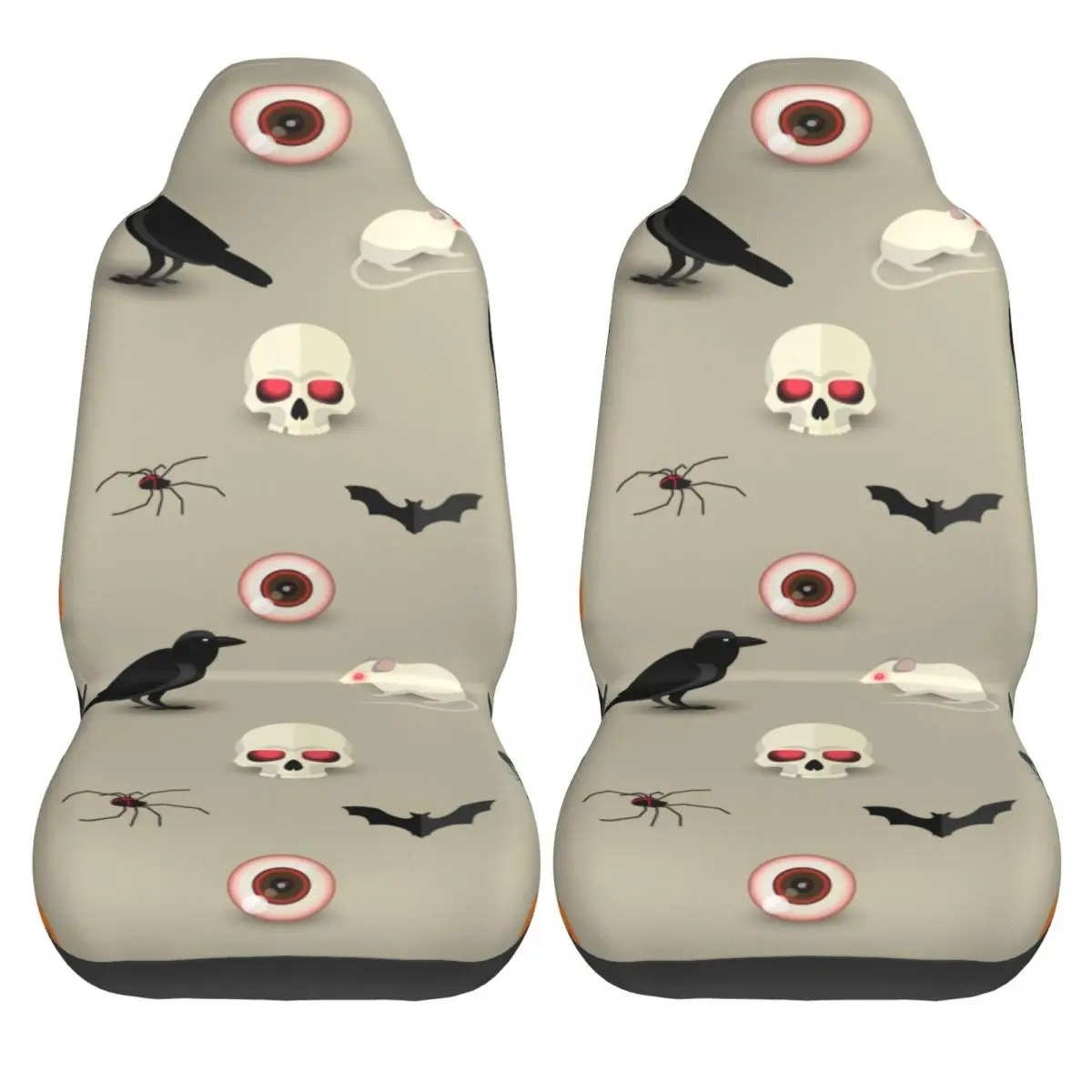 Car Seat Cover Set Traditional Skull Cat Raven Polyester Universal Elastic Auto Interior Parts Accessories
Car Seat Cover Set Traditional Skull Cat Raven Polyester Universal Elastic Auto Interior Parts Accessories