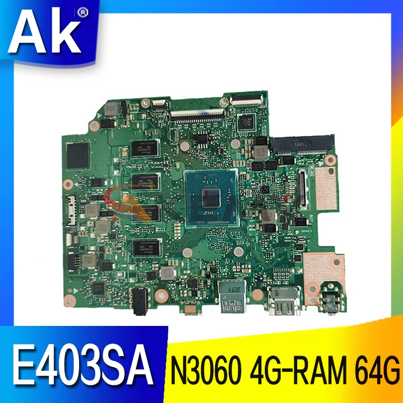 E403SA is suitable for ASUS E403SA E403S laptop motherboard with N3060 4G-RAM HDD-64G 100% test OK
E403SA is suitable for ASUS E403SA E403S laptop motherboard with N3060 4G-RAM HDD-64G 100% test OK