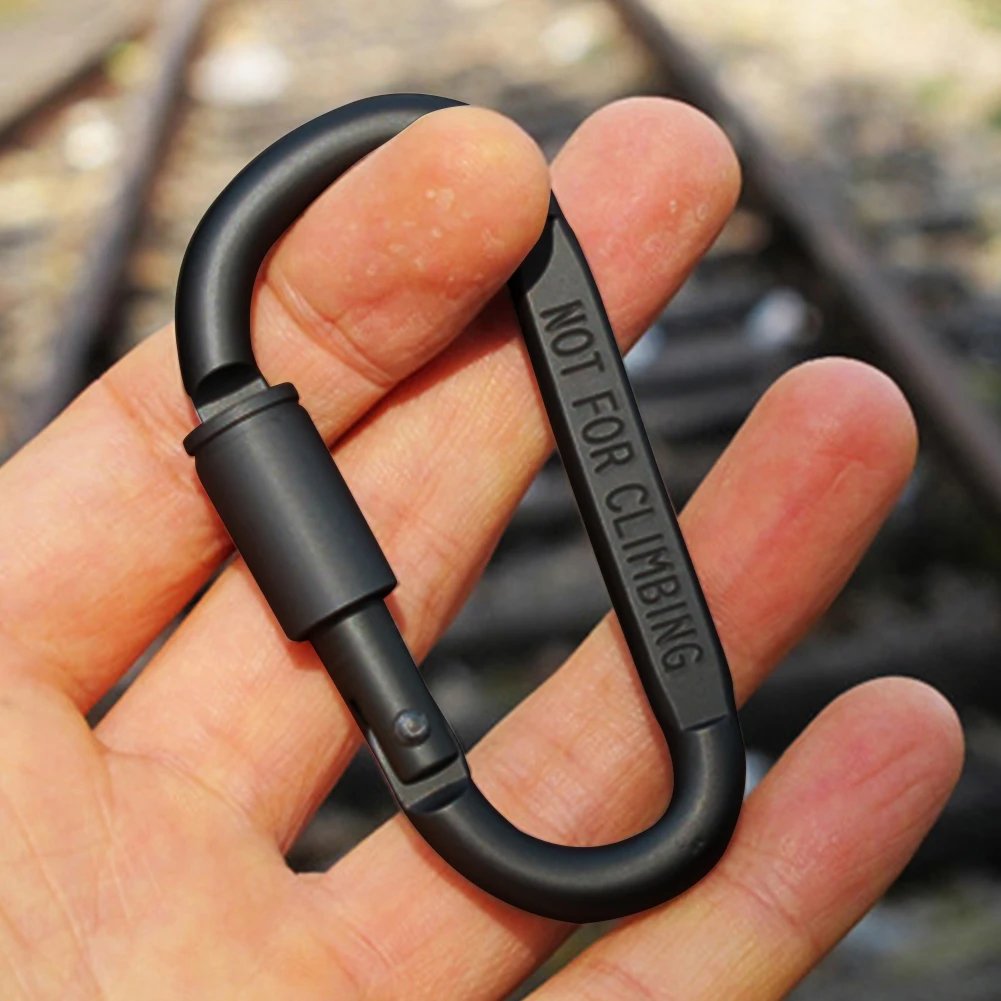 1/2/4pcs EDC Backpack Carabiner Keychain Outdoor Camping Hiking Aluminum Alloy D-ring Snap Clip Lock Buckle Hook Climbing Tools
1/2/4pcs EDC Backpack Carabiner Keychain Outdoor Camping Hiking Aluminum Alloy D-ring Snap Clip Lock Buckle Hook Climbing Tools
