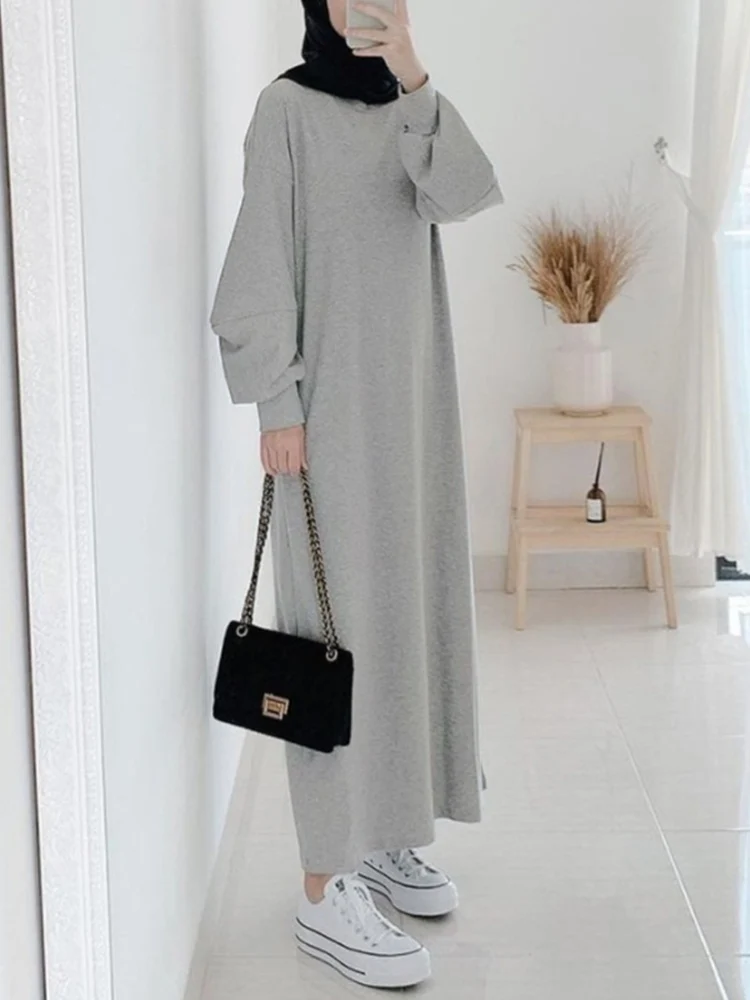 Women Casual Long Sleeve O Neck Dubai Turkey Vestidos ZANZEA Party Islamic Clothing Marocan 2022 Fashion Solid Muslim Sundress
Women Casual Long Sleeve O Neck Dubai Turkey Vestidos ZANZEA Party Islamic Clothing Marocan 2022 Fashion Solid Muslim Sundress