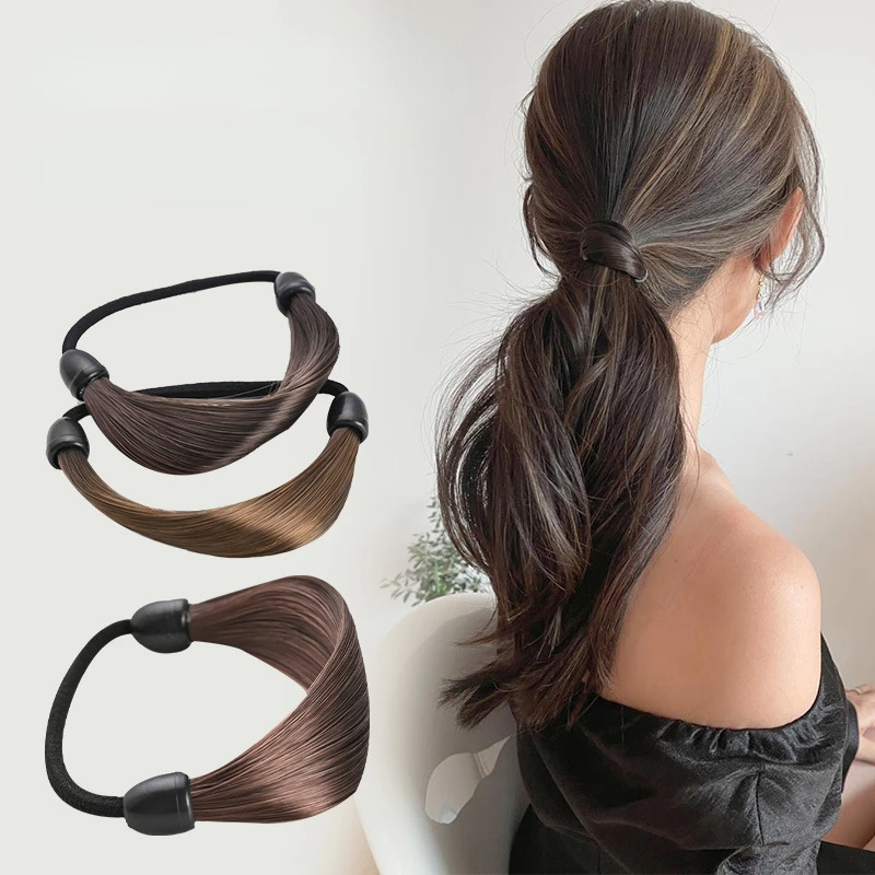 Fashion Wig Braided Hair Band for Women Pigtail Type Rubber Bands Korean Style Hair Ring for Girl Hair Extension Ponytail Holder
Fashion Wig Braided Hair Band for Women Pigtail Type Rubber Bands Korean Style Hair Ring for Girl Hair Extension Ponytail Holder