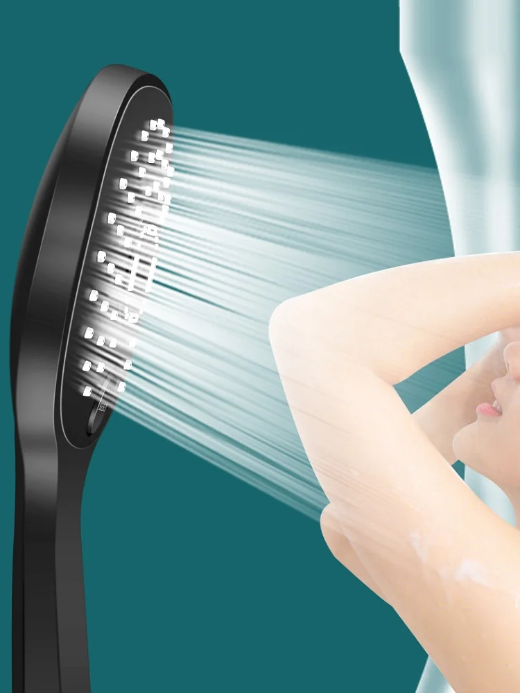 Chrome Shower Head Rainfall Bathroom 3 Modes ABS Round Water-Saving Nozzle G1/2 Bath Faucet Wall Mounted Adjustable Black Shower
Chrome Shower Head Rainfall Bathroom 3 Modes ABS Round Water-Saving Nozzle G1/2 Bath Faucet Wall Mounted Adjustable Black Shower
