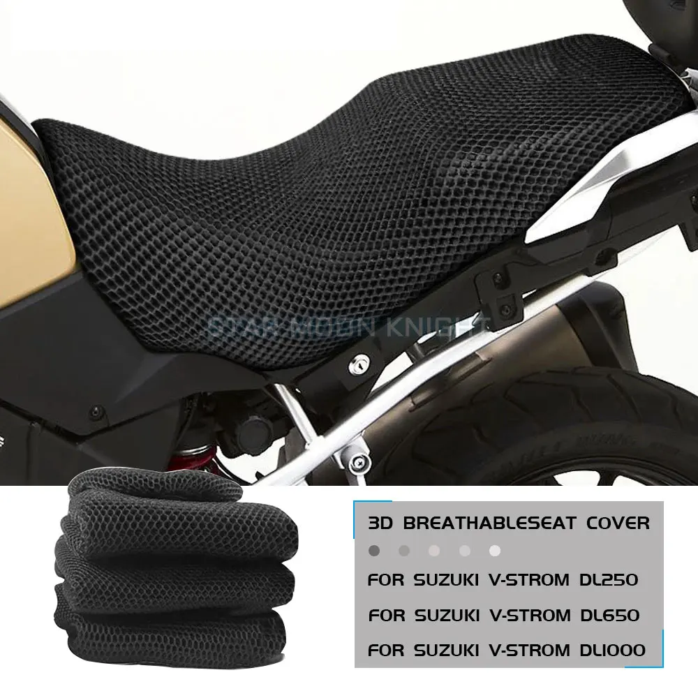 For Suzuki V-Strom VStrom DL1000 DL650 DL250 DL 650 Motorcycle Anti-Slip 3D Mesh Fabric Seat Cover Breathable Waterproof Cushion
For Suzuki V-Strom VStrom DL1000 DL650 DL250 DL 650 Motorcycle Anti-Slip 3D Mesh Fabric Seat Cover Breathable Waterproof Cushion
