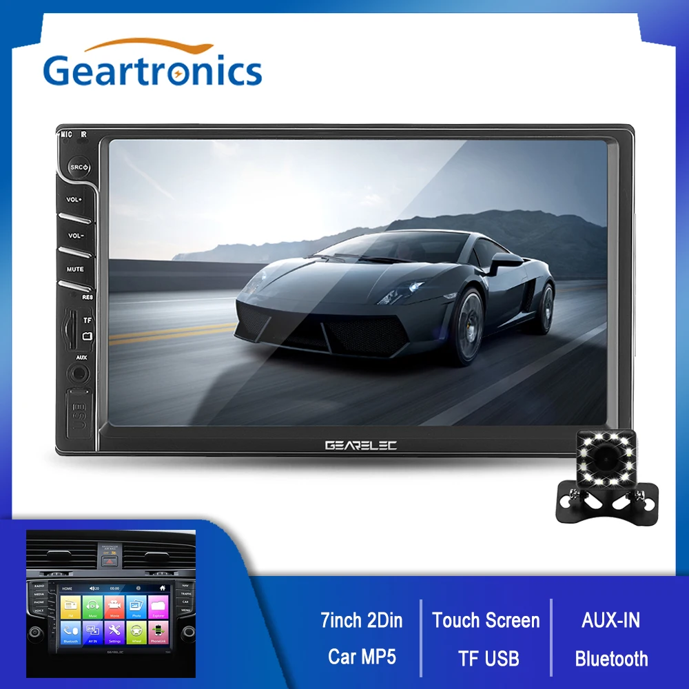 7inch Car MP5 Player 7001 Car Stereo Radio Bluetooth USB TF AUX-In TF Car Multimedia Player FM Receiver 2DIN Car Radio
7inch Car MP5 Player 7001 Car Stereo Radio Bluetooth USB TF AUX-In TF Car Multimedia Player FM Receiver 2DIN Car Radio