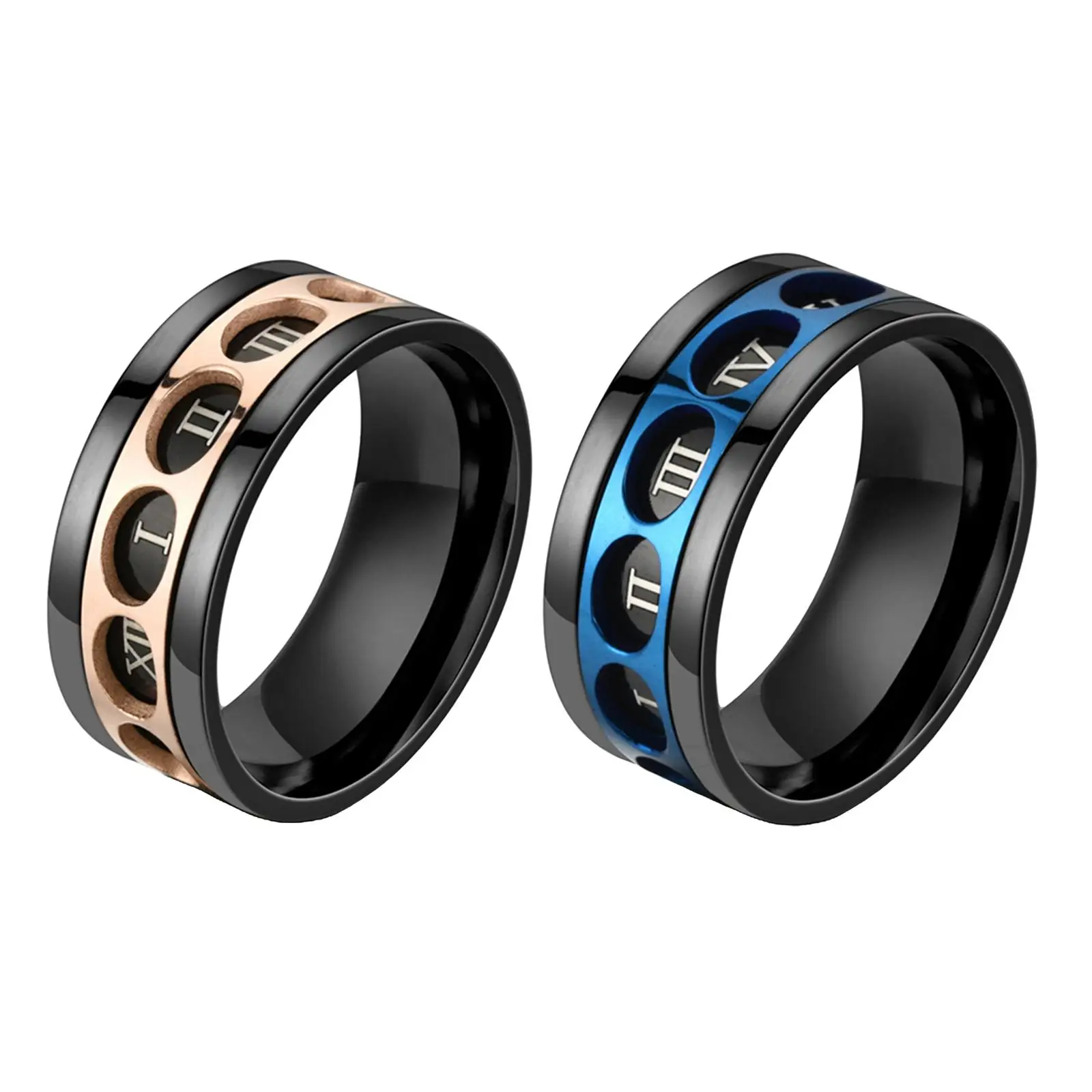 9mm Spinner Rings for Men Women Rotatable High Polished Fidget Rings Engagement Wedding for Anxiety Spinner Band Jewelry Gift
9mm Spinner Rings for Men Women Rotatable High Polished Fidget Rings Engagement Wedding for Anxiety Spinner Band Jewelry Gift