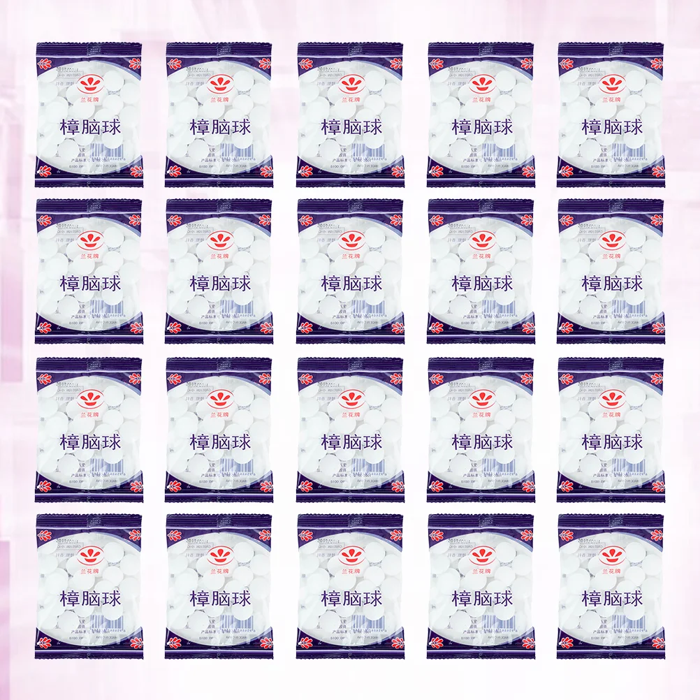 20 Packs Household -proof Insect Balls for Drawers Storage Boxes Closets 
20 Packs Household -proof Insect Balls for Drawers Storage Boxes Closets