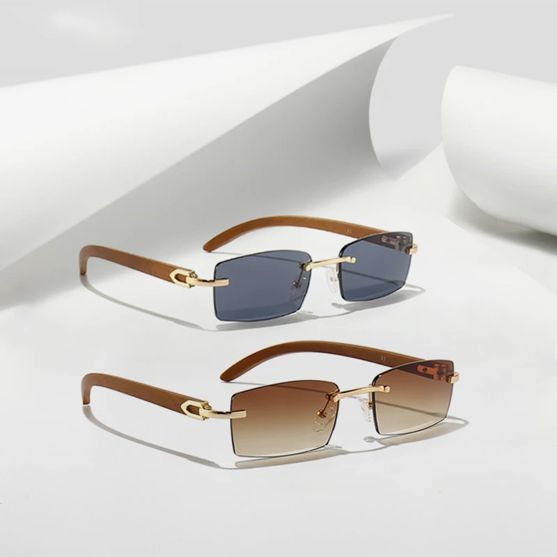 New Punk Rimless Rectangle Sunglasses Men Fashion Vintage Trendy Glasses Frameless Eyewear UV400 Grunge Y2k Gafas очки женские
New Punk Rimless Rectangle Sunglasses Men Fashion Vintage Trendy Glasses Frameless Eyewear UV400 Grunge Y2k Gafas очки женские