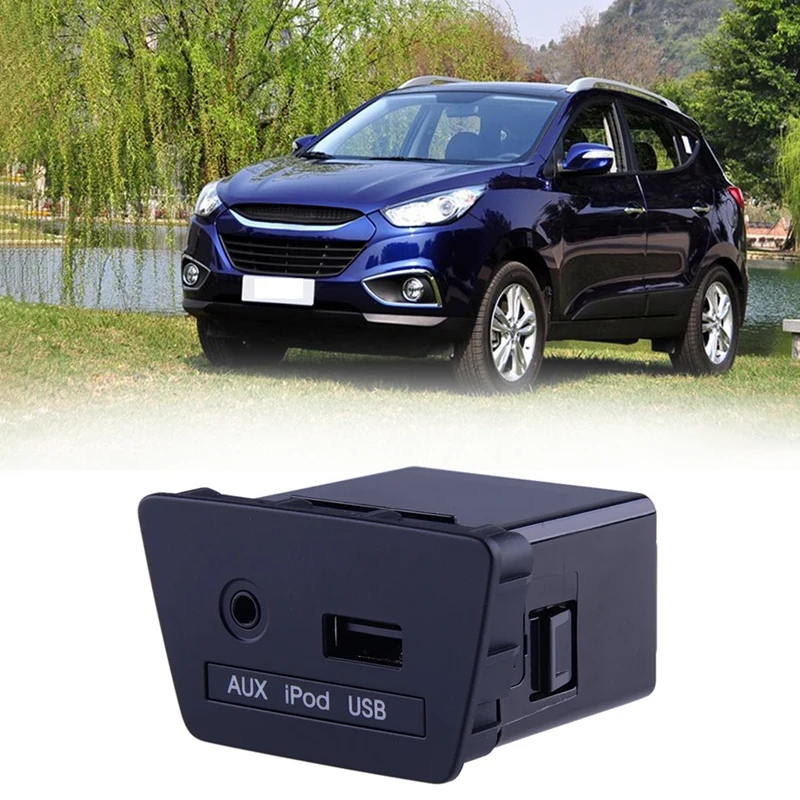 Car AUX USB Audio Jask ASSY Adapter For Hyundai Tucson IX35 2011-2016 96110-2S000TAN 961102S000
Car AUX USB Audio Jask ASSY Adapter For Hyundai Tucson IX35 2011-2016 96110-2S000TAN 961102S000