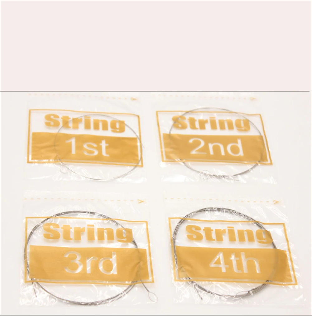 Replacement Banjo String 4 Pcs 4 Set Coated Copper Alloy Wound Copper Soft Sound Stainless Steel 100% Brand New
Replacement Banjo String 4 Pcs 4 Set Coated Copper Alloy Wound Copper Soft Sound Stainless Steel 100% Brand New