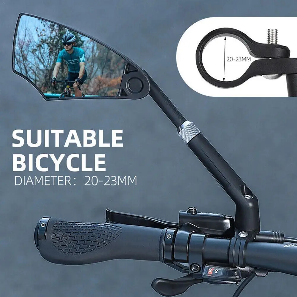 Универсальное зеркало заднего вида, Регулируемые поворотные противовелосипедные зеркала заднего вида на руль, велосипедный аксессуар O1r1 
Универсальное зеркало заднего вида, Регулируемые поворотные противовелосипедные зеркала заднего вида на руль, велосипедный аксессуар O1r1